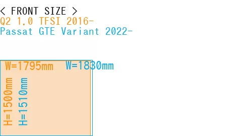 #Q2 1.0 TFSI 2016- + Passat GTE Variant 2022-